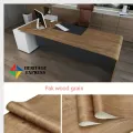 Wood grain self-adhesive wall stickers waterproof PVC wallpaper mural furniture decoration stickers home wallpaper 4x2 feet. 