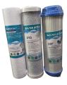 3 in One Water Active combo set-10"(UDF+CTO+PP)-for RO Water Purifier.