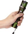 Powerful Camouflage Military Swat Tactical Flashlight Rechargeable Long Distance Super Bright Flashlight.