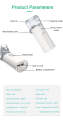 Mesh Nebulizer rechargeable Handheld Micro-Grid Sprayer TZ-W08 And Adult Mask.