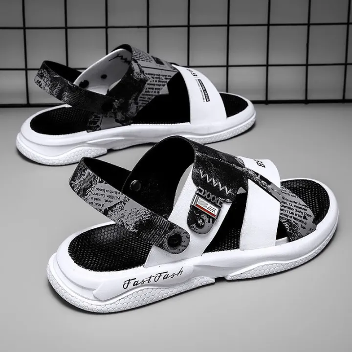 Sandals%20Men's%20Summer%20Outdoor%20Fashionable%20Sports%20Non-Slip%20Wear-Resistant%20Soft%20Bottom%20Driving%20Slippers%20Dual-Use%20Outdoor%20Beach%20Shoes%20Men%20-%20Image%203