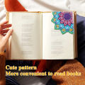 Diamond Painting Corner Bookmark 5D DIY Page Book Marks Triangle Book Lovers Gifts For Craft Women Girls.