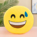 Stuffed Toys QQ emoji hand warmer pillow doll can be inserted emoji spoof emoji doll plush toy can add logo.