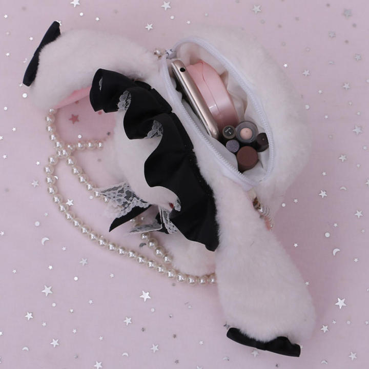 Bow Rabbit Crossbody Lolita Messenger Shoulder Bag Kawaii Bow Bunny ...