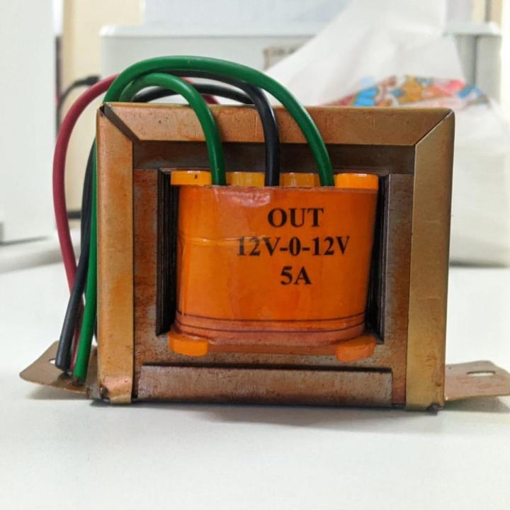 COPER WIRE 12V 5A Transformer 12-0-12V 5Amp Input AC 220V 50Hz Output DC 12V Volt 5A Step Down Transformers For Power Supplies Adapters