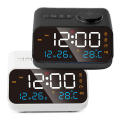 Snooze LED Digital Alarm Clock Clock Temperature  Calendar Calendar FM  Temperature FM  for LED Digital Alarm Clock  Calendar Temperature FM  Bedside Snooze Clock. 