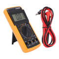 DT9205A 9205A Digital Multimeter DT9205A Voltage Ampere Ohm Meter Test Probe Extra Large Screen LCD Display Full Range Protection With Auto Power Off Option.