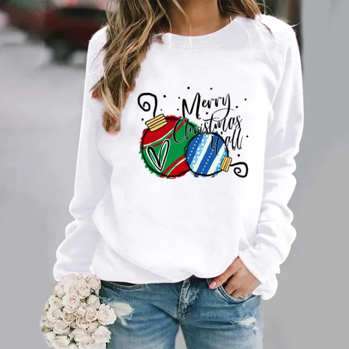 2022%20Women's%20Body-Worn%20Sweatshirt%20New%20Year's%20Fashion%20Cross-border%20Independent%20Station%20AliExpress%20White%20Giraffe%20Pullover%20Sweatshirt%20-%20Image%202