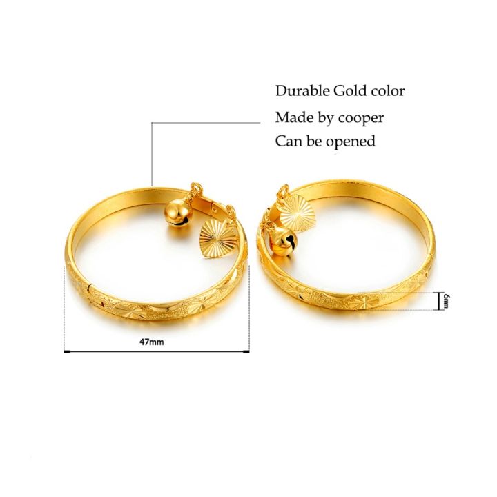 %E3%80%90Beiver%20Jewelry%20Store%20%20%E3%80%91Ethlyn%202pcs/lot%20Dubai%20Gold%20Bangle%20for%20Girls/Baby/Kids%20Charm%20Bells%20Lucky%20Jewelry%20Child%20Christmas%20Gifts%20B133%20-%20Image%203