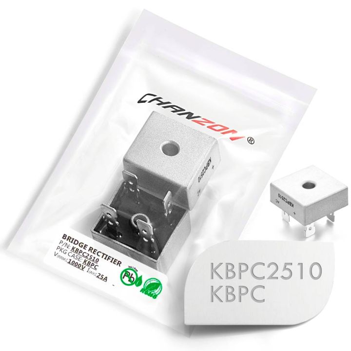 2%20Pcs%20KBPC2510%20Bridge%20Rectifier%20Diode%2025A%201000V%20KBPC%202510%20Single%20Phase%20Full%20Wave%2025%20Amp%201000%20Volt%20Electronic%20Silicon%20-%20Image%202