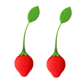 Loose Tea Leaf Strainer Silicone Tea Infuser Teapot Tool Teabag Kettle Ball Holder Spice Filter Tea Infuser Lemon.
