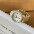 【Can last for 5 years】 in Milk Huhu Girl Children's Watch Girl's Heart Small Dial Simple Mori Style Small High-Looking Student Cute. 