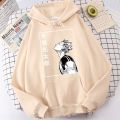 Haikyuu Bokuto Koutarou Print Hoodies Men Hop Casual Streetwear Fashion Funny Sweatshirts Kuroo Anime Casual Hooded Mens.