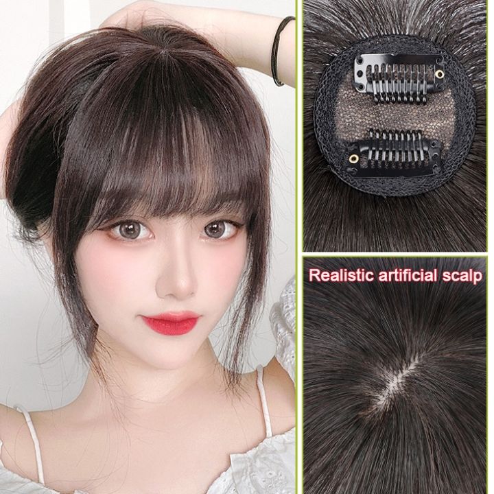 Fashion%20Girl%20Wig%20Bangs%20Front%20Fringe%20Bangs%20Invisible%20Seamless%20Hairpieces%20for%20Women%20Synthetic%20Bangs%20Clip%20In%20Bangs%20Extensions%20Bald%20Hair%20Replacement%20Hair%20Blocks%20-%20Image%205