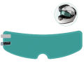 Light Green Universal Anti Fog Rainproof Helmet Shield Film Raining Fog Anti Film for Helmet Visor Film Protection Sticker Lens Shield. 