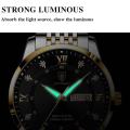 POEDAGAR Men Watch Fashion High Quality Leather Watches Waterproof Luminous Week Date Top Brand Luxury Quartz Man Wristwatch.