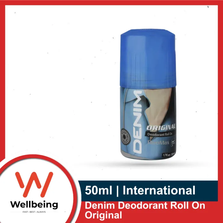Denim Deodorant Roll On Original 50ml (International)