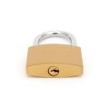 1pc 32mm Small Brass Lock With Key Box Locker Luggage Padlock. 