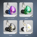 QKZ AK6 Pro Earphone Detachable Wired Headphones with Mic Noice Cancelling Headset Gamer Musician Monitor Earbuds For Xiaomi.