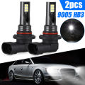 LI 2pcs 9005 Hb3 9145 Led Headlight Kit High-low Beam Fog Lamp Bulb 6000k 360-degree Lighting Headlamp Parts. 