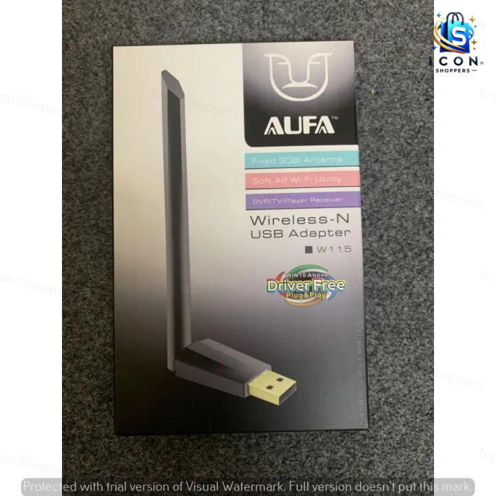 AUFA%20W-115%20Wireless-N%20USB%20Wi-Fi%20Adapter%20%20Fixed%203dBi%20Antenna%20-%20Image%204