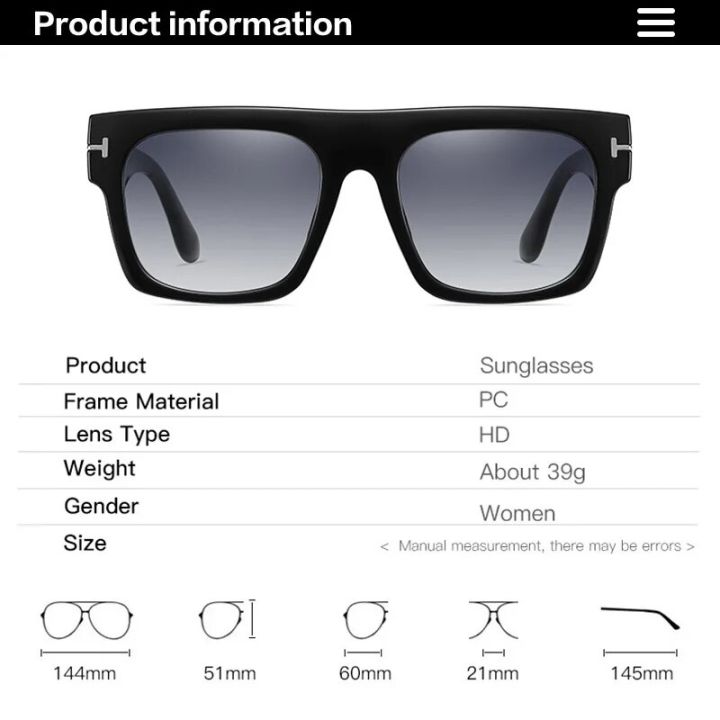 Vintage%20Brand%20Tom%20F%20Sunglasses%20For%20Men%20Women%202024%20Luxury%20Designer%20Sun%20Glasses%20Male%20Black%20Gradient%20Glasse%20gafas%20de%20sol%20hombre%20-%20Image%204