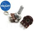 10PCS Type 148 double potentiometer A5K handle 25MM flower.
