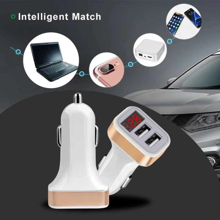 Cigarette%20Lighter%20Voltage%20Meter%20Dual%20Port%20USB%20LED%20Display%20Car%20Charger%20for%20iPhone%206S/7/8/X/XS%20MAX/XR,iPad%20Mini%203,Galaxy%20Note%209/S9%20-%20Image%206