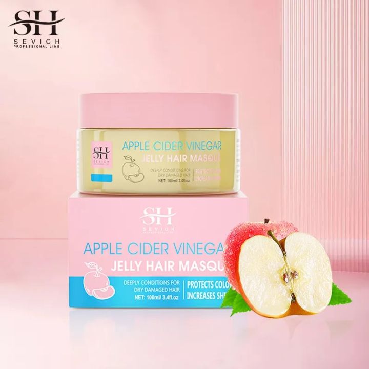 SEVICH%20Apple%20Cider%20Vinegar%20Jelly%20Hair%20Mask%20Repairs%20Damaged%20Hair%20100ml%20-%20Image%202