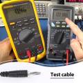 1M Long Alligator Clip to Banana Plug Test Cable Pair for Multimeter.