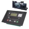 Diesel Generator Controller, Generator Set Control Panel ABS LCD Robust for Factory. 