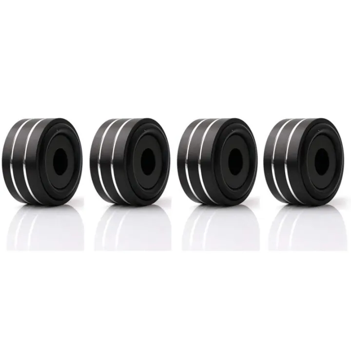 ARELENE%2016Pcs%2040X20mm%20Aluminum%20HiFi%20AMP%20Speaker%20Isolation%20Stand%20Turntable%20DAC%20Feet%20Pad%20-%20Image%202