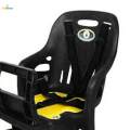 Kids Bike Seat with Backrest Rear Child Carrier for Most Rear.