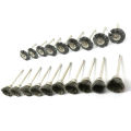 Stainless Steel Wire Brush Set for Dremel Rotary Tool Die Grinder Flat Wheel Cup. 