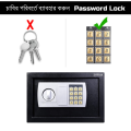 Locker zymak L-128 digital password locker pin digital locker house security locker with master key steel secure locker vault supplier Bangladesh. 