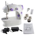 Electric Mini Portable Sewing Machine for Household, Kids, Beginners, Travel - With Light/. 