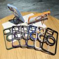 Fold Metal Stand Acrylic Magnetic Phone Case for iPhone 15 Pro 15 14 ProMax 13 Pro Max Magsafe Wireless Charge Clear Hard Cover. 