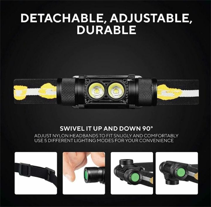 Halloween%20H25S%20Waterproof%20headlamp%2018650%20headlight%205%20Modes%20dual%20Luminus%20SST40%20LED%201200lm%20USB%20Rechargeable%20Torches%20Work%20Hiking%20Light%20lampDolls%20Accessories%20-%20Image%202