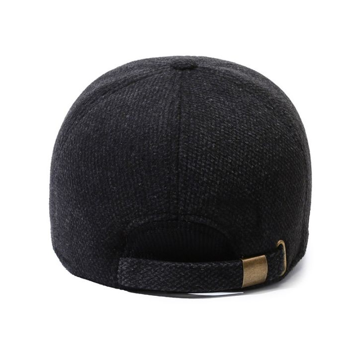 Winter%20Baseball%20Caps%20for%20Men%20Ear%20Flaps%20Thinken%20Adjustable%20Snapback%20Hat%20Outdoor%20Trucker%20Cap%20Male%20-%20Image%206