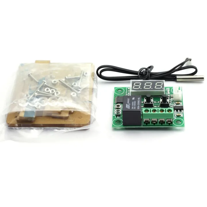 NXFDSIOZ%202X%20W1209%20DC%2012V%20Thermostat%20Temperature%20Control%20Switch%20Thermometer%20Controller%20with%20Digital%20LED%20Display%20with%20Case%20-%20Image%203