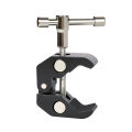 Super Clamp Camera Clamp Mount Multifunctional Monitor Mount Bracket Super Clamp With 1/4” Thread For Magic Arm.