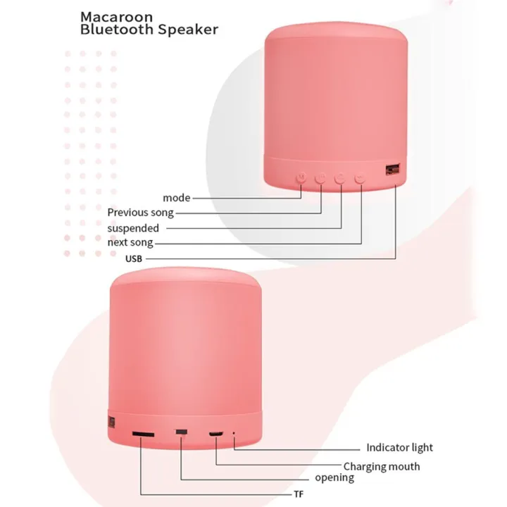 Mini%20Speaker%20Wireless%20Rechargeable%20Memory%20Card%20Loudspeaker%20HiFi%20Stereo%20Bar%20Party%20Sound%20Box%20AUX%20USB%20Soundbox%20Pink%20-%20Image%205