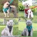 Pet Dog Harness Leash Set Adjustable Pet Harness Vest For Small Large Dog Cat Reflective Mesh Puppy Cat Chest Strap. 
