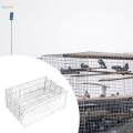 Pigeon Cage Bird Supplies Escaping Portable Pigeon Coop Bird Cage for Gardens Pigeons L.
