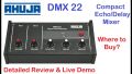 Ahuja DMX-22 Mixer AC 220 & DC 12V 2 Channel Mixer Preamplifier for Echo, Reverb, Chorus, Effects. 