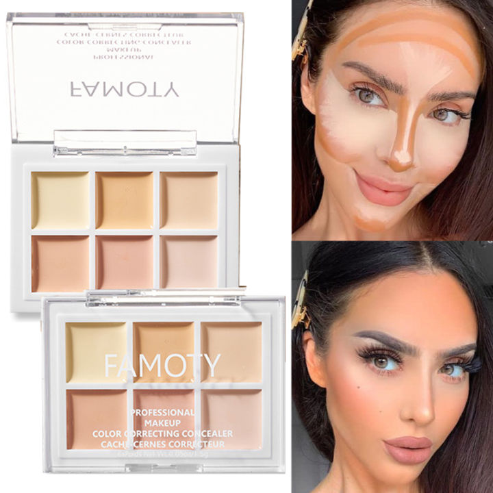 6Colors%20Concealer%20Palette%20Correct%20Skin%20Tone%20Cream%20Cover%20Acne%20Dark%20Circle%20Color%20Corrector%20Matte%20Brighten%20Contouring%20Facial%20Makeup%20-%20Image%202