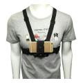 Mobile Vlogging mount Action camera chest mount.