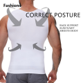 Fashions Mens Slimming Body Shaper Compression Tank Top Undershirt Shapewear Flat Belly Fitness Workout Shirts Abdomen Slim Vest. 