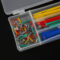Pre-Formed 140PCS Jumper Wire Kit Solderless Breadboard Jumper Cable Set - Multi Plug - Multi Plug. 