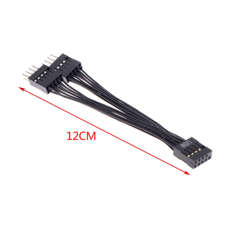 USB%20Motherboard%20Cable%20USB%20Header%20Extension%20Cable%209Pin%201%20Female%20to%202%20Male%20Y%20Splitter%20Cable%20Black%20-%20Image%205